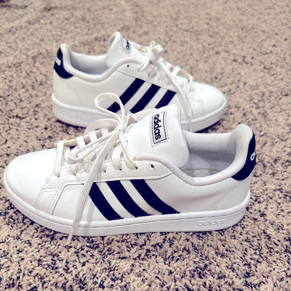 Adidas Sneaker Cloudform Comfort White/Black Stripes